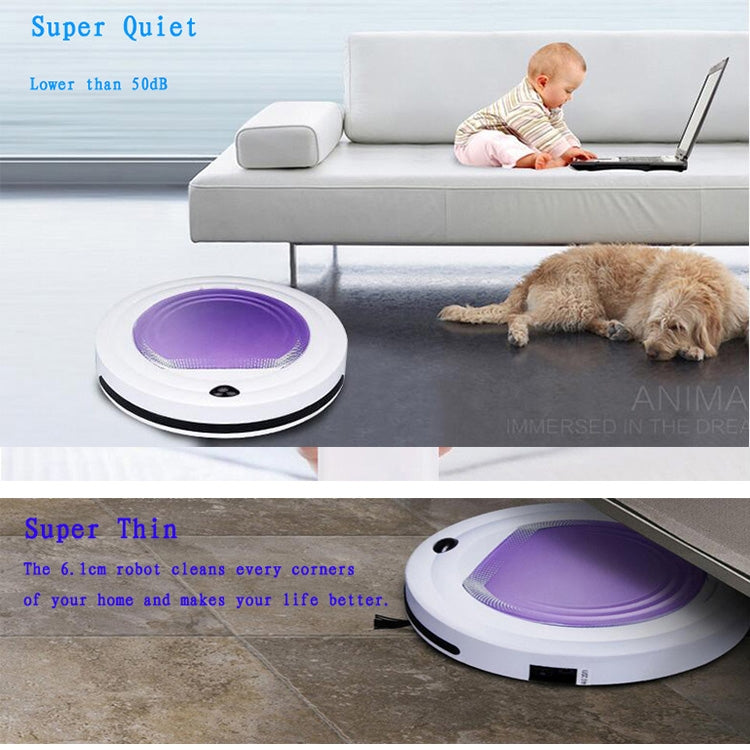 TOCOOL TC-350 เครื่องดูดฝุ่นอัจฉริยะหุ่นยนต์ทำความสะอาดในครัวเรือนพร้อมรีโมทคอนโทรล