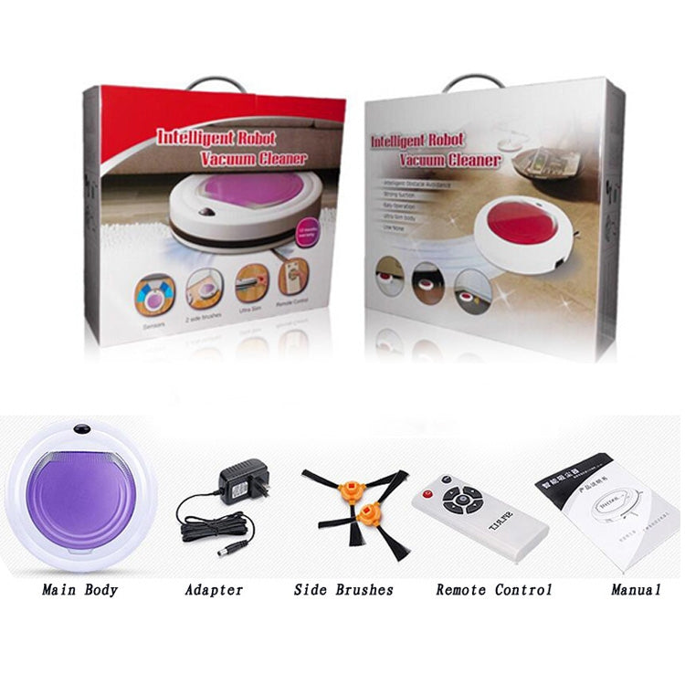TOCOOL TC-350 เครื่องดูดฝุ่นอัจฉริยะหุ่นยนต์ทำความสะอาดในครัวเรือนพร้อมรีโมทคอนโทรล