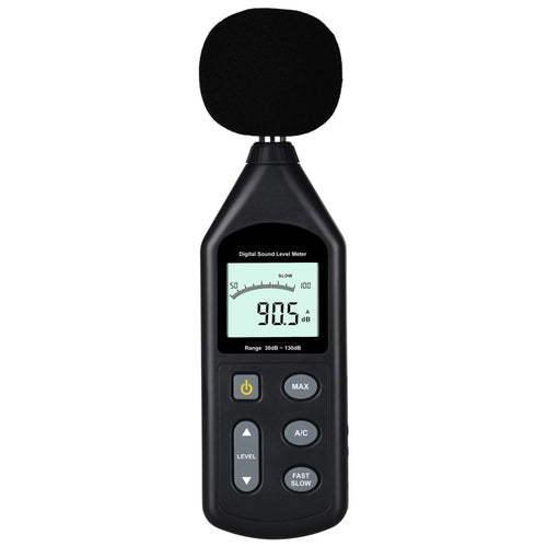 Wintact WT1357 เครื่องวัดระดับเสียงดิจิตอล ช่วง: 30dB~130dB, WT1357