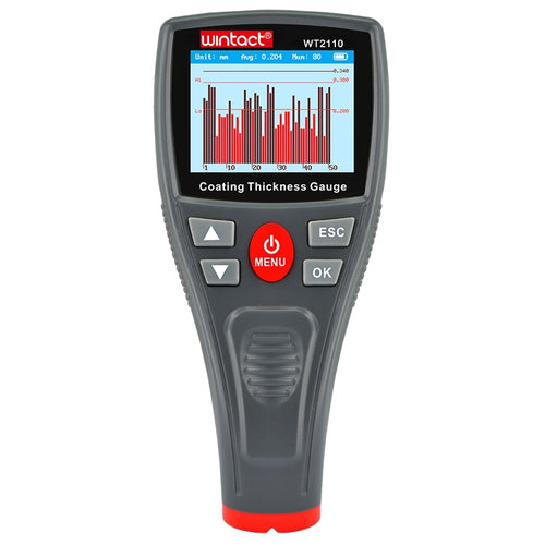 Wintact WT2110 เครื่องวัดความหนาผิวเคลือบจอแสดงผลสี, WT2110
