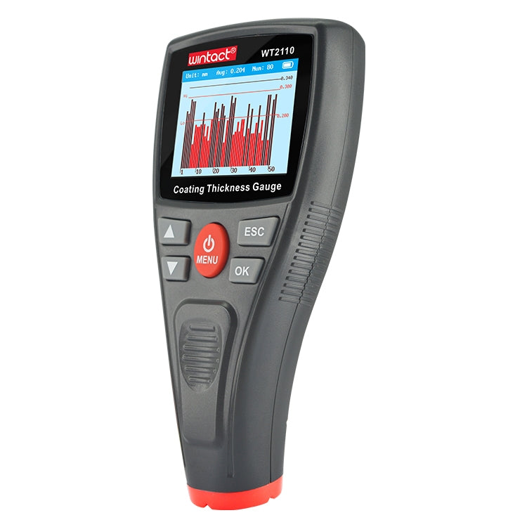Wintact WT2110 เครื่องวัดความหนาผิวเคลือบจอแสดงผลสี, WT2110