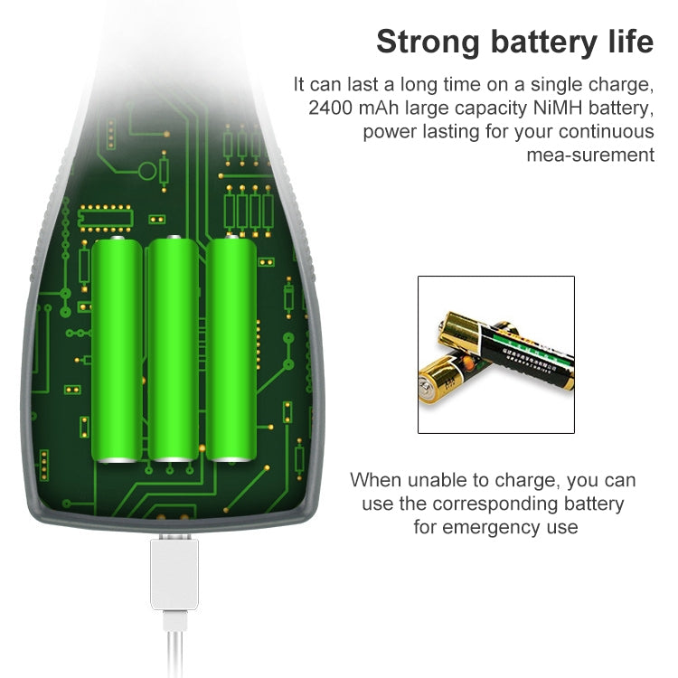 Wintact WT2110 เครื่องวัดความหนาผิวเคลือบจอแสดงผลสี, WT2110