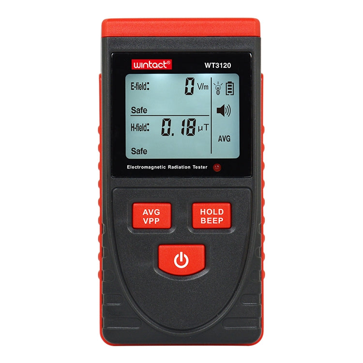 Wintact WT3120 เครื่องวัดความชื้นในไม้แบบเหนี่ยวนำเครื่องทดสอบรังสีแม่เหล็กไฟฟ้า, WT3120
