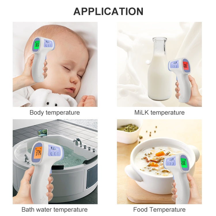 Wintact WT3652 เครื่องวัดอุณหภูมิอินฟราเรดเทอร์โมมิเตอร์แบบไม่สัมผัส, WT3652