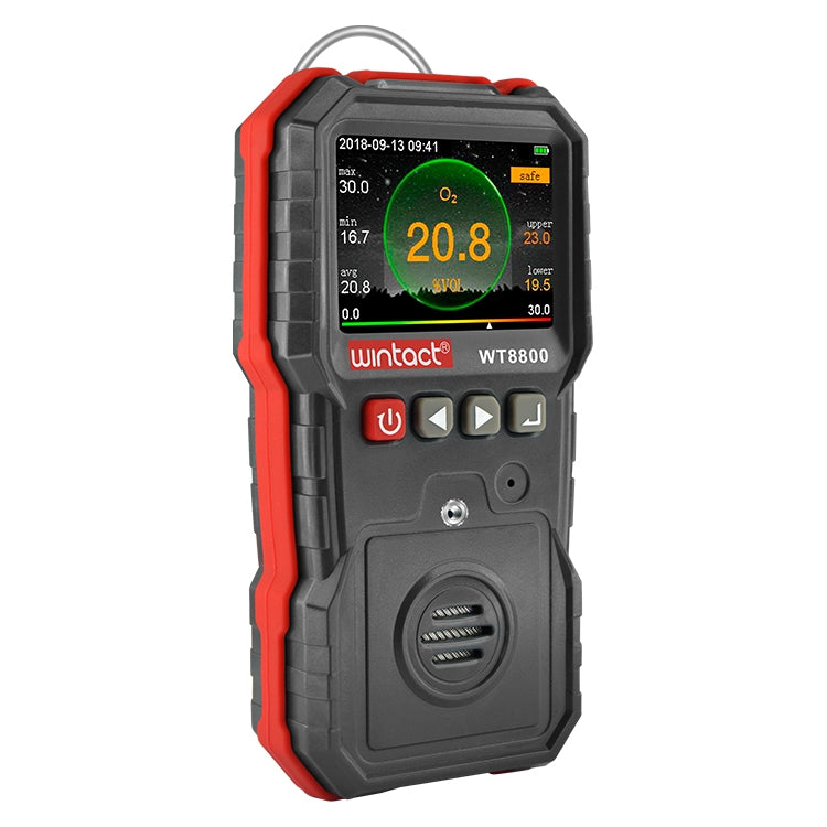 Wintact WT8800 เครื่องแจ้งเตือนการตรวจจับออกซิเจน, WT8800