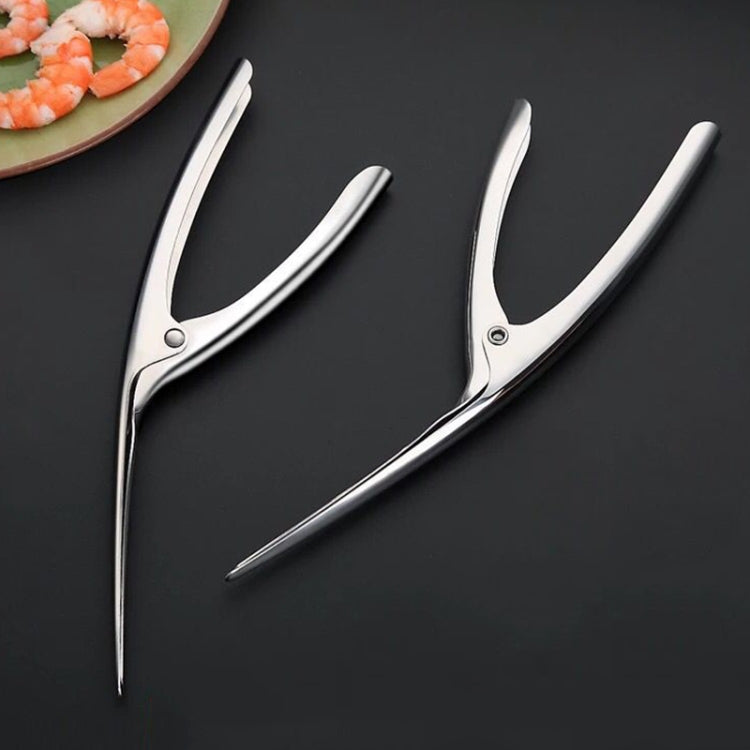 304 สแตนเลสกุ้งปลอกกระสุนเครื่องมืออาหารทะเล SHELL Remover Gadgets ครัว, Seafood Shell Remover