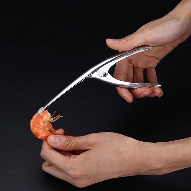 304 สแตนเลสกุ้งปลอกกระสุนเครื่องมืออาหารทะเล SHELL Remover Gadgets ครัว, Seafood Shell Remover