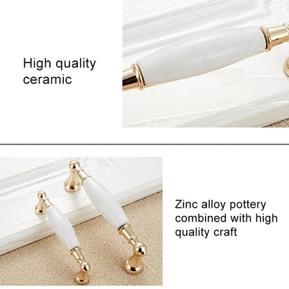 5027-128 ทองเลียนแบบสังกะสีโลหะผสมเซรามิคสำหรับตู้ตู้เสื้อผ้าลิ้นชักประตู, ระยะห่างรู: 128 มม., 5027-128