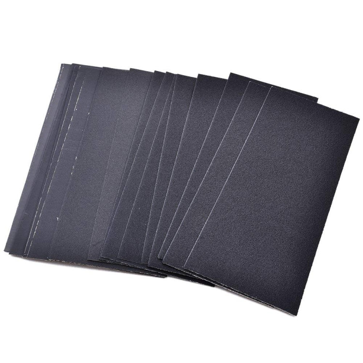 28 ชิ้น LANHU Grit 120-3000 กระดาษทรายขัดแบบเปียกและแห้ง， ขนาด: 22.9 x 9.1 ซม., 28 PCS