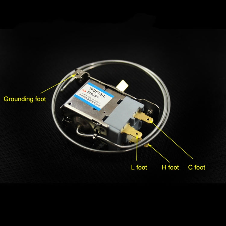 WDF18-L ตู้เย็น Thermostat ในครัวเรือนโลหะอุณหภูมิอะไหล่ตู้เย็น, WDF18-L