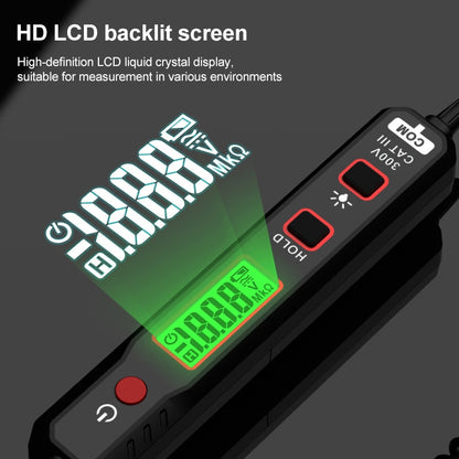 HABOTEST HT86A รถดิจิตอลจอแสดงผลวงจรปากกาทดสอบ, HT86A