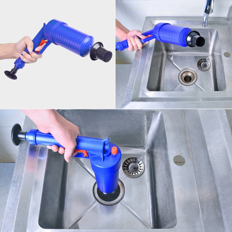 ห้องครัวห้องน้ำท่อระบายน้ำแรงดันสูงอ่างล้างจาน Air Power Blaster Cleaner Plunger Clog Remover, Pressure Drain Pipes