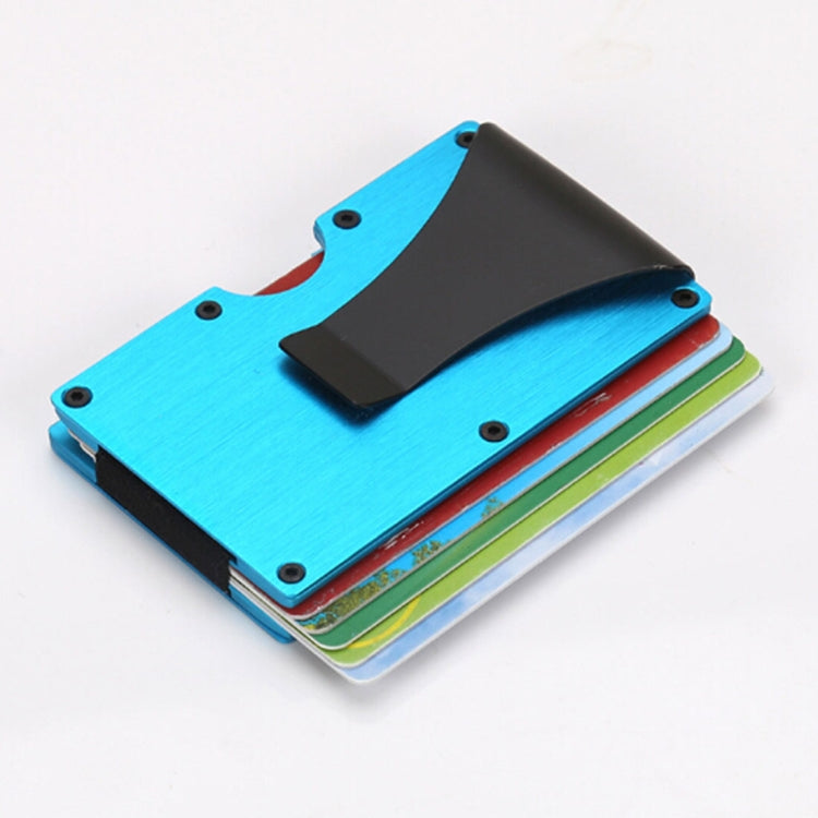 Slim Wallet Money Clip ที่ใส่บัตรเครดิต, สีสุ่ม, X-11