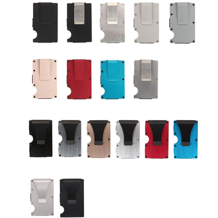 Slim Wallet Money Clip ที่ใส่บัตรเครดิต, สีสุ่ม, X-11
