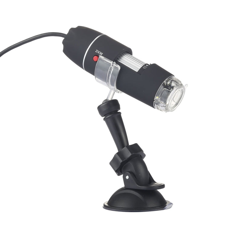 1600X แว่นขยาย HD 0.3MP เซ็นเซอร์รับภาพ 2 ใน 1 กล้องจุลทรรศน์ดิจิตอล USB พร้อม 8 LED และขาตั้งแบบมืออาชีพ, 1600X