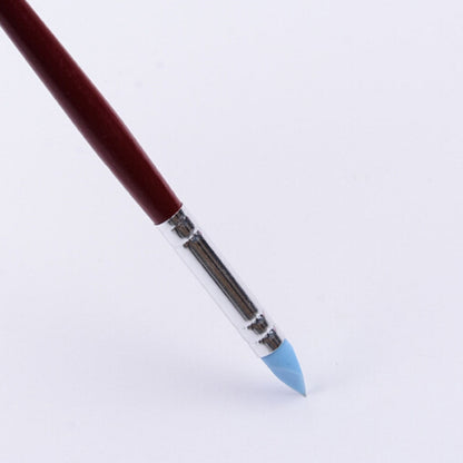 5 ชิ้นปลายยางยืดหยุ่นเซรามิค Clay Indentation เครื่องมือ Clay Sculpting Shaper, XPC-3203