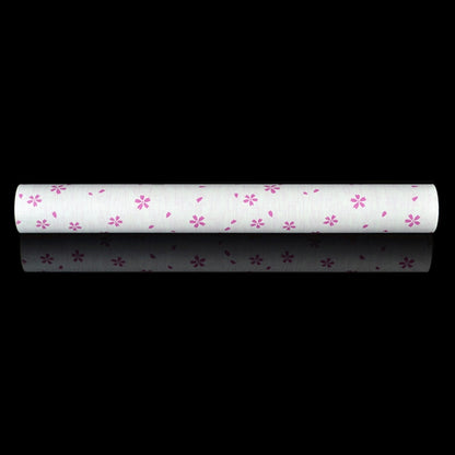 ผง Cherry Blossom Creative 3D อิฐหินตกแต่งวอลล์เปเปอร์สติ๊กเกอร์ห้องนอนห้องนั่งเล่นผนังวอลล์เปเปอร์กันน้ำม้วนขนาด: 45 x 1000 ซม., Powder cherry blossom