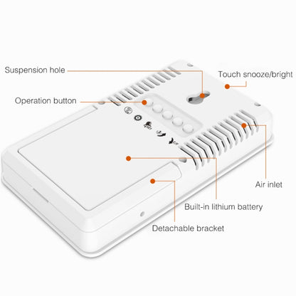 MC501 เครื่องวัดความชื้นสัมพัทธ์ในร่มแบบปรับได้ รุ่นชาร์จได้, MC501 Charging Version