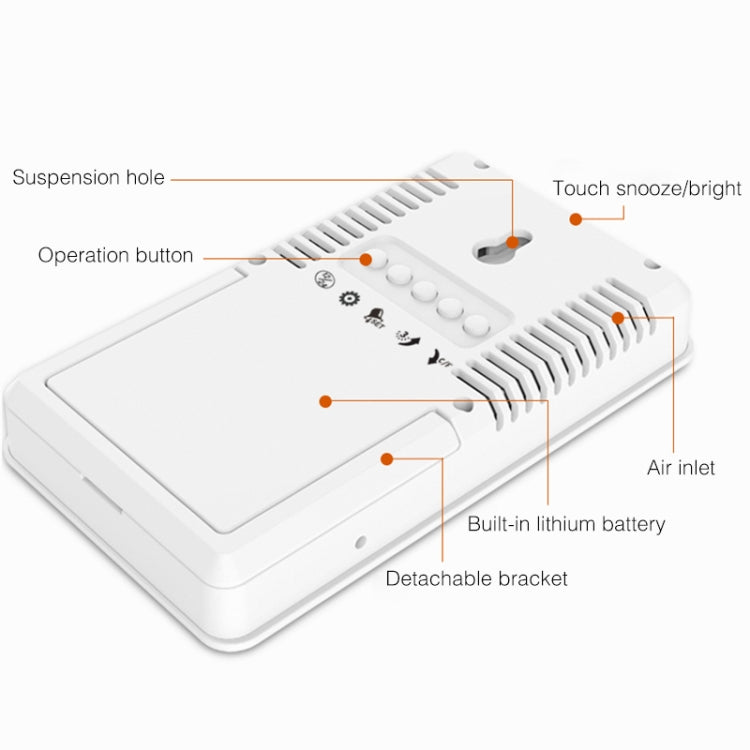 MC501 ไฮโกรมิเตอร์วัดอุณหภูมิในร่มแบบปรับได้ รุ่นอัพเกรด, MC501 Upgrade Version