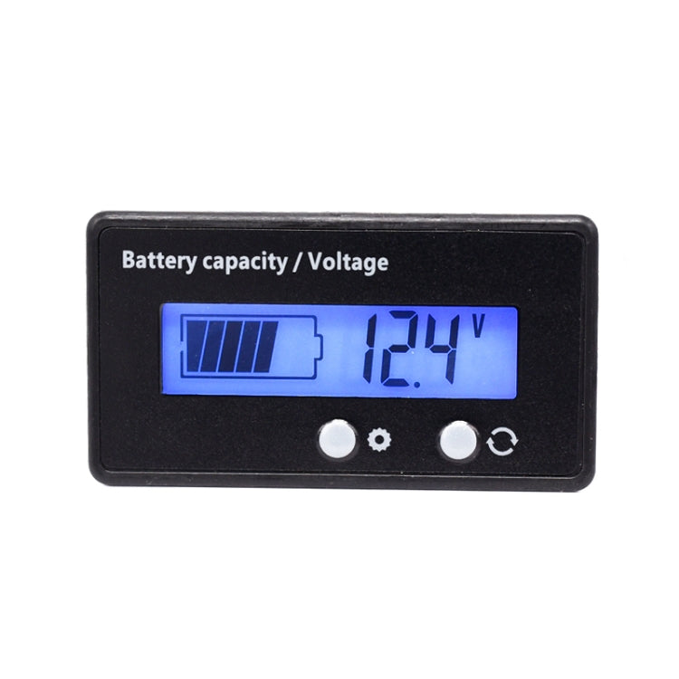 H6133 12 V-84 V แบตเตอรี่ตะกั่วกรดเครื่องทดสอบแรงดันไฟฟ้าเปอร์เซ็นต์เครื่องวัดโวลต์มิเตอร์แบตเตอรี่ลิเธียมสถานะ Monitor, 12V-84V Blue Light, 12V-84V Green Light, 12V-84V White Light