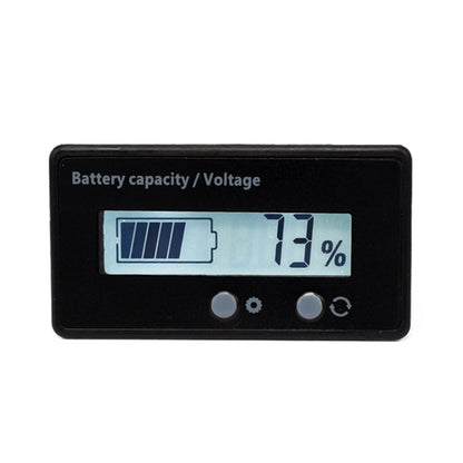 H6133 12 V-84 V แบตเตอรี่ตะกั่วกรดเครื่องทดสอบแรงดันไฟฟ้าเปอร์เซ็นต์เครื่องวัดโวลต์มิเตอร์แบตเตอรี่ลิเธียมสถานะ Monitor, 12V-84V Blue Light, 12V-84V Green Light, 12V-84V White Light