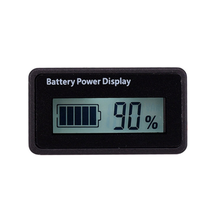 H5 12V-48V แบตเตอรี่ตะกั่วกรดเครื่องทดสอบแรงดันไฟฟ้าเปอร์เซ็นต์เครื่องวัดโวลต์มิเตอร์แบตเตอรี่ลิเธียมสถานะ Monitor, 12V-48V Blue Light, 12V-48V Green Light, 12V-48V White Light