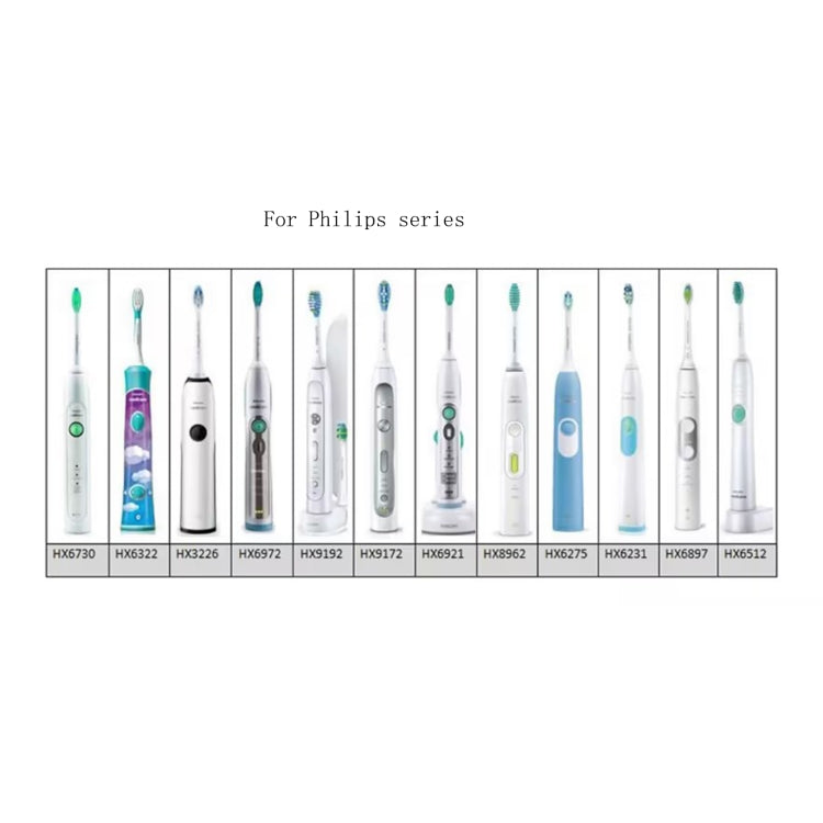 หัวแปรงสำรอง 4 ชิ้นสำหรับแปรงสีฟันไฟฟ้า Philips Sonicare P-HX-6014