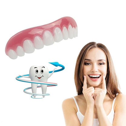 ซิลิโคนไวท์เทนนิ่งจำลองเครื่องมือจัดฟัน Comfort Fit Flex ฟันปลอมฟันปลอมเครื่องมือความงาม, ความยาว: 7 ซม