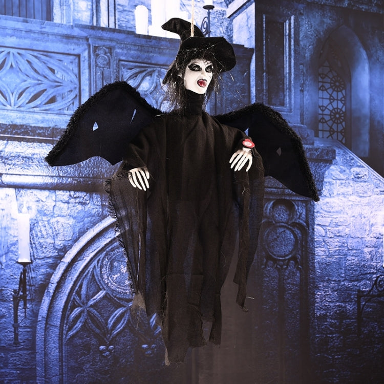ผีบินแขวนเสียงที่น่ากลัวและการเคลื่อนย้ายสำหรับการตกแต่งวันฮาโลวีน, Hanging Ghost(Black), Hanging Ghost(Grey), Hanging Ghost(White)