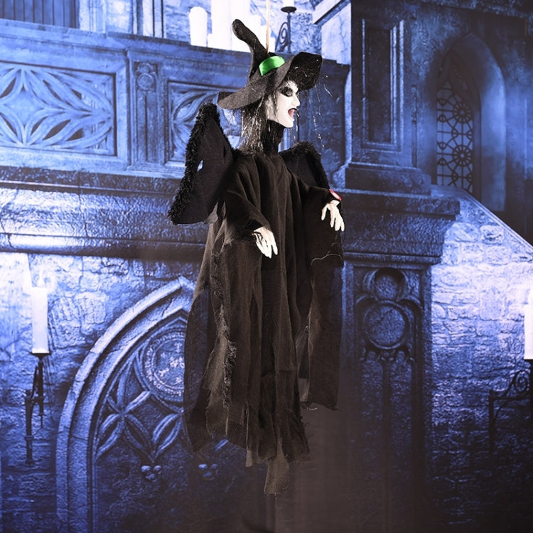 ผีบินแขวนเสียงที่น่ากลัวและการเคลื่อนย้ายสำหรับการตกแต่งวันฮาโลวีน, Hanging Ghost(Black), Hanging Ghost(Grey), Hanging Ghost(White)