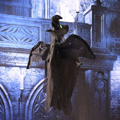 ผีบินแขวนเสียงที่น่ากลัวและการเคลื่อนย้ายสำหรับการตกแต่งวันฮาโลวีน, Hanging Ghost(Black), Hanging Ghost(Grey), Hanging Ghost(White)