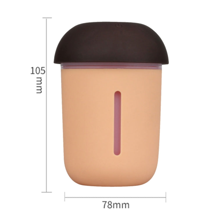 3 in 1 มัลติฟังก์ชั่นชาร์จ USB รูปเห็ดไฟฟ้า Aroma Essential อัลตราโซนิกน้ำมันหอมระเหย Cool Mist Humidifier พร้อมพอร์ต USB แบบขยาย