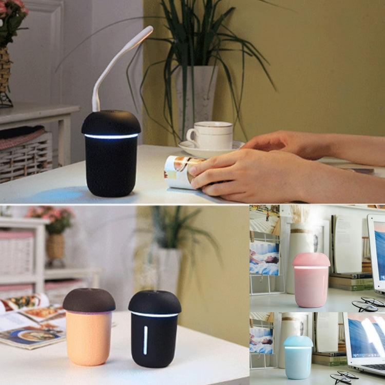3 in 1 มัลติฟังก์ชั่นชาร์จ USB รูปเห็ดไฟฟ้า Aroma Essential อัลตราโซนิกน้ำมันหอมระเหย Cool Mist Humidifier พร้อมพอร์ต USB แบบขยาย
