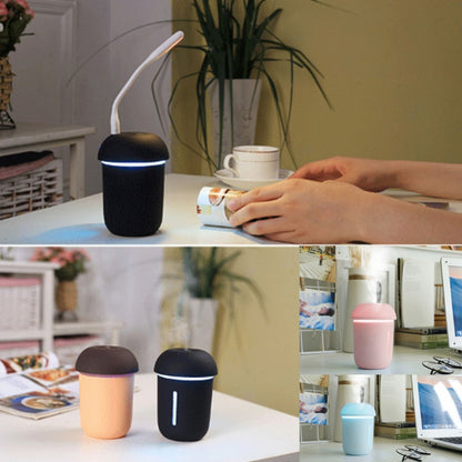 3 in 1 มัลติฟังก์ชั่นชาร์จ USB รูปเห็ดไฟฟ้า Aroma Essential อัลตราโซนิกน้ำมันหอมระเหย Cool Mist Humidifier พร้อมพอร์ต USB แบบขยาย