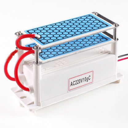 เครื่องกำเนิดโอโซนแบบรวมแผ่นเซรามิกอุณหภูมิสูง 220V 10g เครื่องฟอกอากาศ, AC 220V 10G