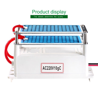 เครื่องกำเนิดโอโซนแบบรวมแผ่นเซรามิกอุณหภูมิสูง 220V 10g เครื่องฟอกอากาศ, AC 220V 10G