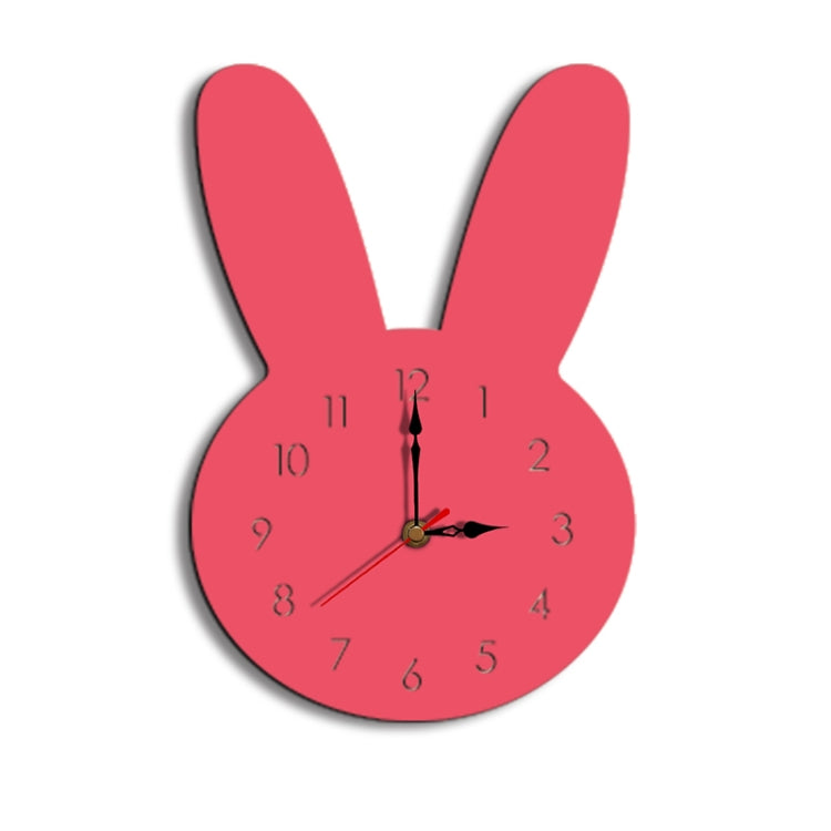 รูปแบบกระต่ายสร้างสรรค์ห้องนั่งเล่นนาฬิกาแขวนตกแต่ง