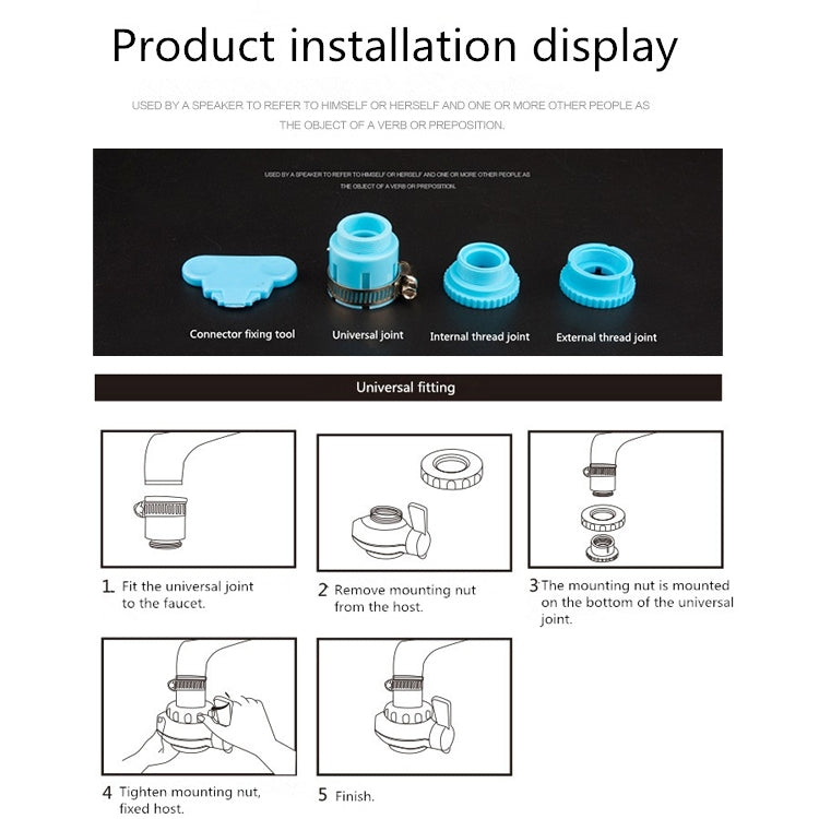 Kubichai เครื่องกรองน้ำ ก๊อกน้ำ เครื่องกรองน้ำ, 8905 Water Purifier