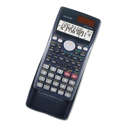 OSALO OS-991MS 10 + 2 หลักจอแสดงผลคู่ Multi-Functional นักเรียนฟังก์ชั่นเครื่องคิดเลขวิทยาศาสตร์พลังงานแสงอาทิตย์ Dual Power เครื่องคิดเลข, OS-991MS