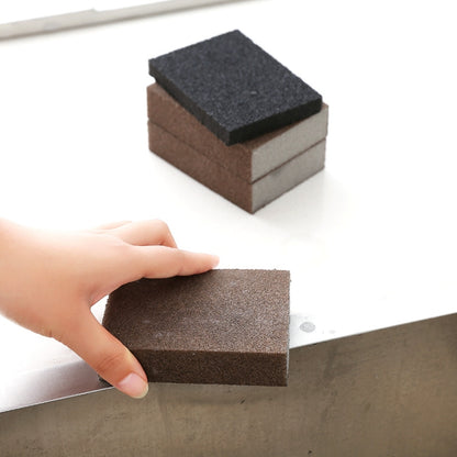 ห้องครัว Emery Clean RUB หม้อสนิมคราบฟองน้ำถอดเครื่องมือ, 10x7x2.5cm