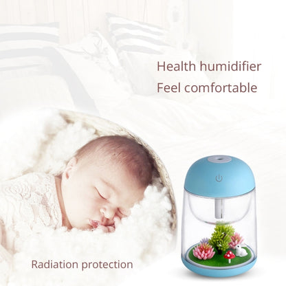 Imycoo WT602 2W แบบพกพา Mini Micro Landscape Design USB Charge Aromatherapy Air Humidifier พร้อมไฟ LED สีสันสดใส, ความจุถังน้ำ: 180ml, DC 5V