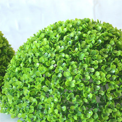 ประดิษฐ์ Aglaia Odorata พืช Ball Topiary งานแต่งงานหน้าแรกตกแต่งกลางแจ้งเครื่องประดับแขวน, เส้นผ่านศูนย์กลาง: 6.7 นิ้ว, 6.7 inch