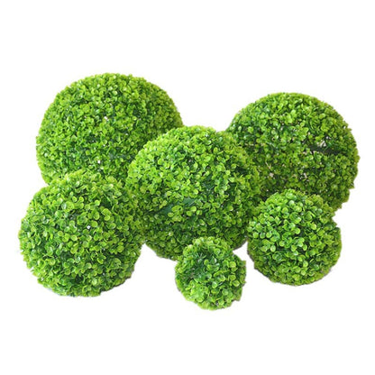 ประดิษฐ์ Aglaia Odorata พืช Ball Topiary งานแต่งงานหน้าแรกตกแต่งกลางแจ้งเครื่องประดับแขวน, เส้นผ่านศูนย์กลาง: 14.7 นิ้ว, 14.7 inch