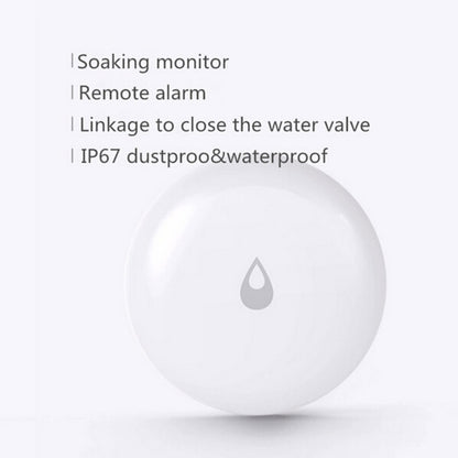 Original Xiaomi Youpin Aqara น้ำแช่เซ็นเซอร์น้ำท่วมเครื่องตรวจจับน้ำรั่วสำหรับ Home Remote Alarm Security เซ็นเซอร์แช่ด้วย Xiaomi มัลติฟังก์ชั่เกตเวย์ใช้ (CA1001)