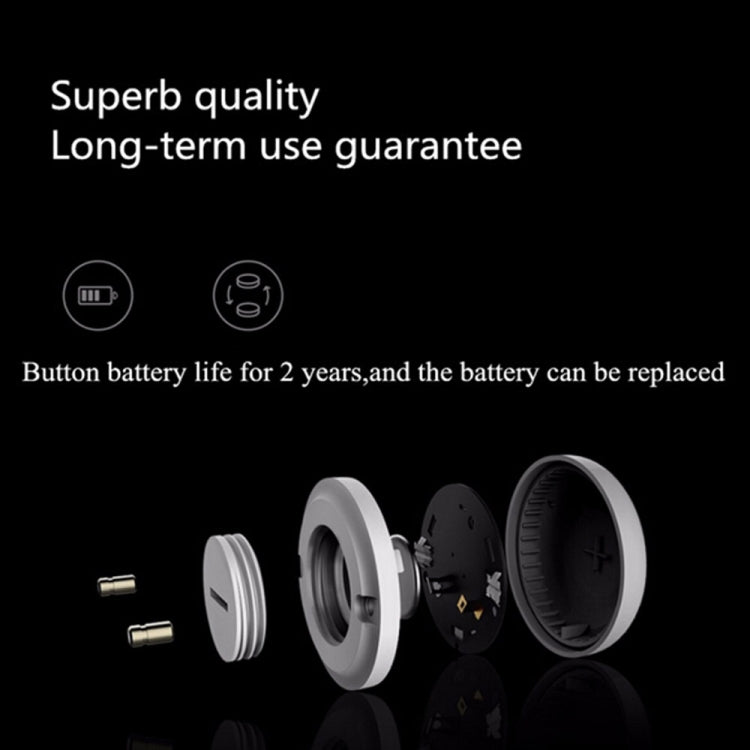 Original Xiaomi Youpin Aqara น้ำแช่เซ็นเซอร์น้ำท่วมเครื่องตรวจจับน้ำรั่วสำหรับ Home Remote Alarm Security เซ็นเซอร์แช่ด้วย Xiaomi มัลติฟังก์ชั่เกตเวย์ใช้ (CA1001)