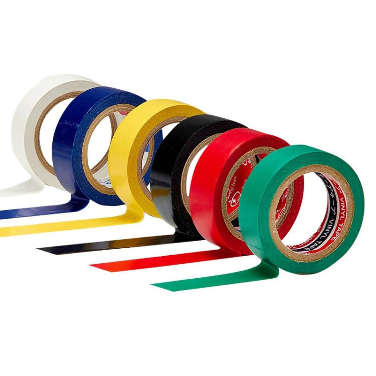 10 ชิ้น 16 มิลลิเมตรกันน้ำพีวีซีฉนวนภาชนะไฟฟ้าเทปไฟฟ้า, 16mmx10m 10PCS