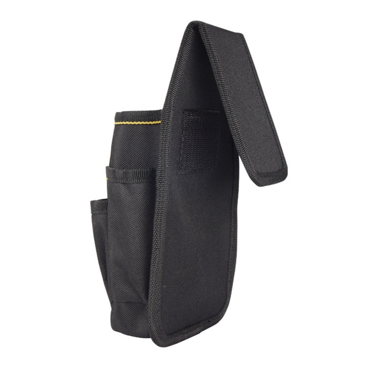 กระเป๋าเข็มขัดช่างไฟฟ้าผ้า Oxford มืออาชีพสะดวกกระเป๋าเครื่องมือ, WH008 Black