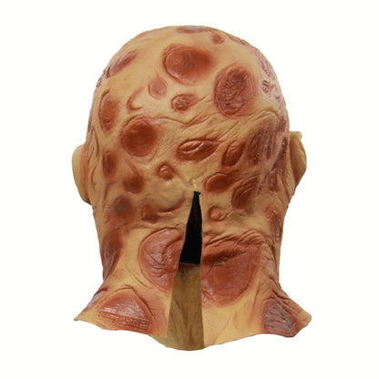 เทศกาลฮาโลวีนปาร์ตี้น้ำยาง Burn Face Mask Skeleton กลัวหน้ากากหมวก, Burn Face Mask Skeleton