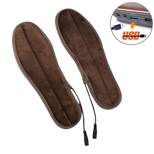USB ไฟฟ้าพื้นรองเท้าอุ่นให้เท้าอุ่น Pad พร้อมสาย USB, ขนาด: 35-36 หลา, Size: 35-36yard