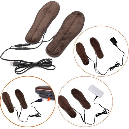 USB ไฟฟ้าพื้นรองเท้าอุ่นให้เท้าอุ่น Pad พร้อมสาย USB, ขนาด: 35-36 หลา, Size: 35-36yard